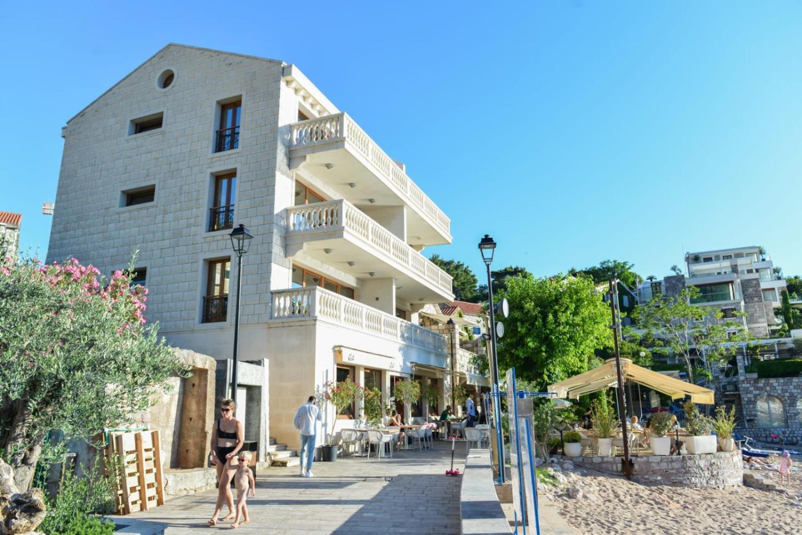 Przno Luxury Apartments Sveti Stefan Exterior photo